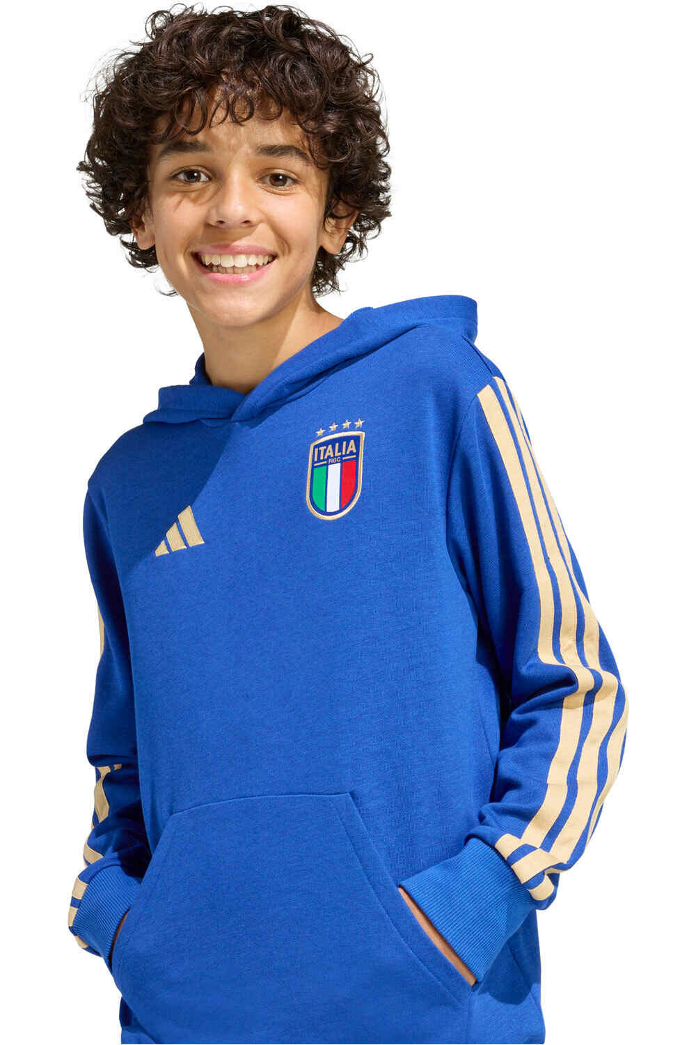 adidas sudadera entrenamiento fútbol niño ITALIA MUNDIAL 2026 ENTRENAMIENTO  03