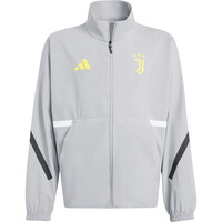adidas sudadera entrenamiento fútbol niño JUVENTUS 25/26 PREMATCH GRIS 04