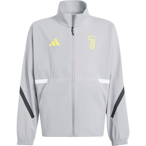 adidas sudadera entrenamiento fútbol niño JUVENTUS 25/26 PREMATCH GRIS