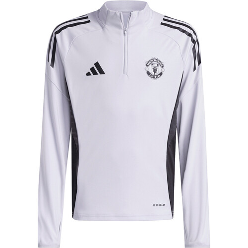adidas sudadera entrenamiento fútbol niño MANCHESTER UNITED 25/26 MORADO