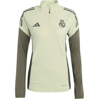 adidas sudadera entrenamiento fútbol niño REAL MADRID 25/26 ENTRENAMIENTO VERDE 04