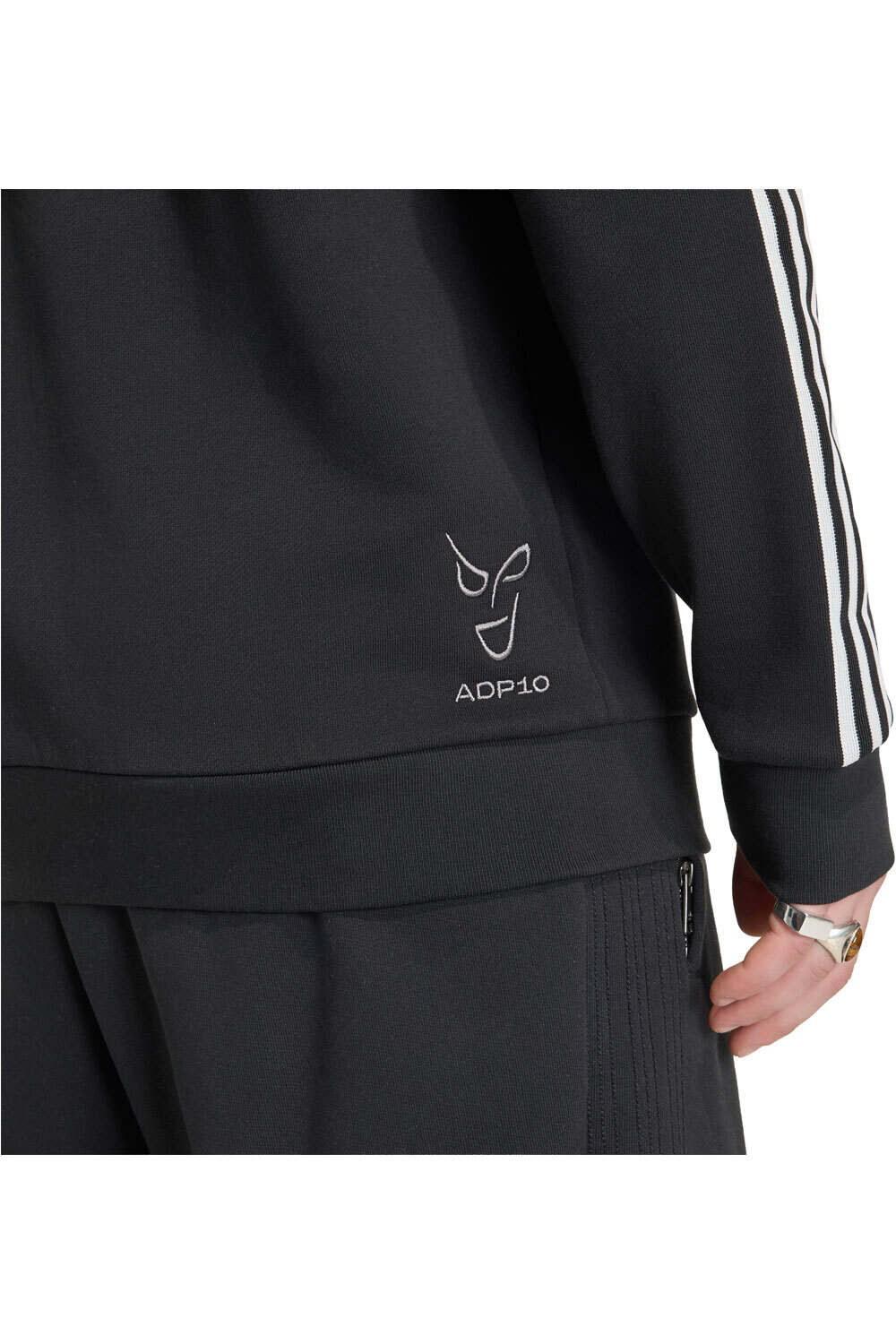 adidas sudadera entrenamiento fútbol ORIGINALS JUVENTUS NEGRO 03