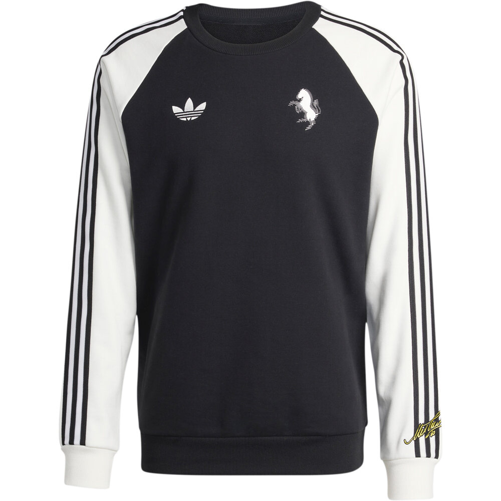 adidas sudadera entrenamiento fútbol ORIGINALS JUVENTUS NEGRO 04