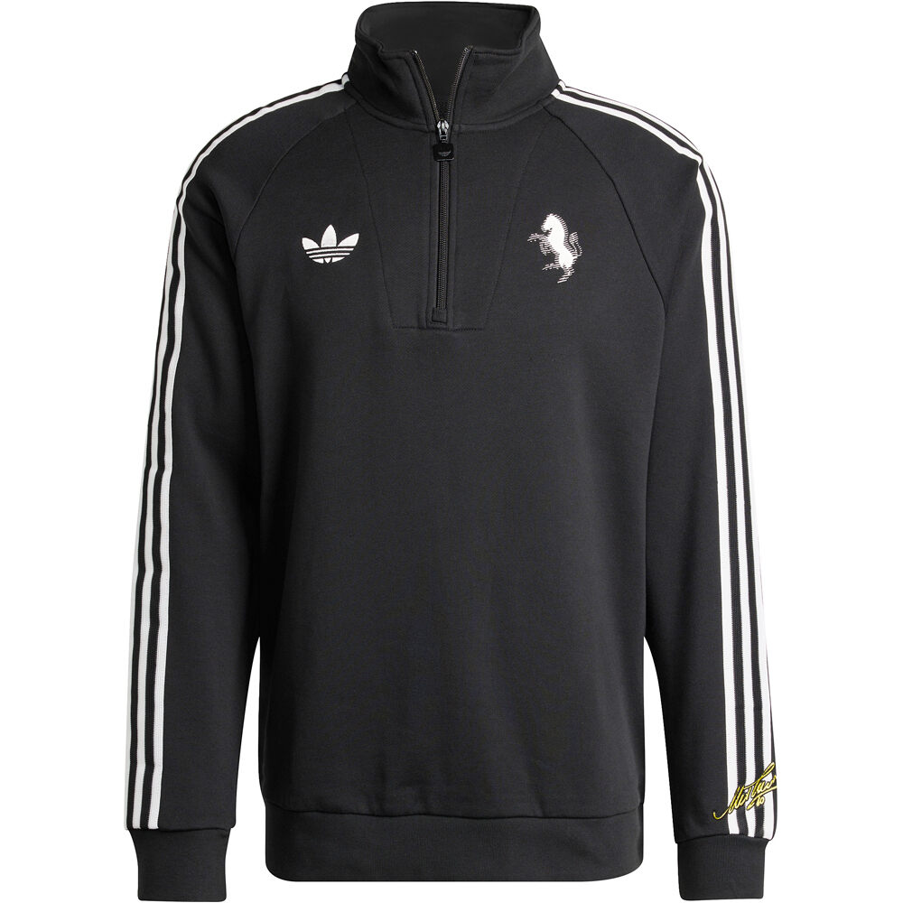 adidas sudadera entrenamiento fútbol ORIGINALS JUVENTUS NEGRO 04