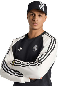 adidas sudadera entrenamiento fútbol ORIGINALS JUVENTUS NEGRO vista detalle