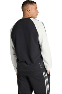 adidas sudadera entrenamiento fútbol ORIGINALS JUVENTUS NEGRO vista trasera