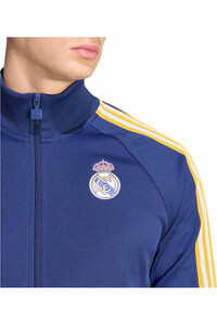 adidas sudadera entrenamiento fútbol ORIGINALS REAL MADRID AZUL vista detalle