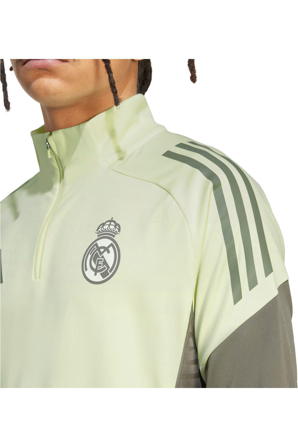 adidas sudadera entrenamiento fútbol REAL MADRID 25/26 ENTRENAMIENTO VERDE 03