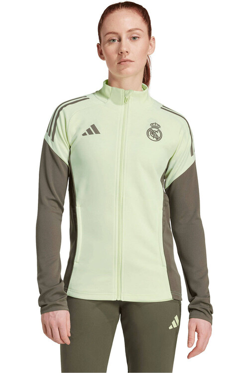 adidas sudadera entrenamiento fútbol REAL MADRID 25/26 ENTRENAMIENTO VERDE