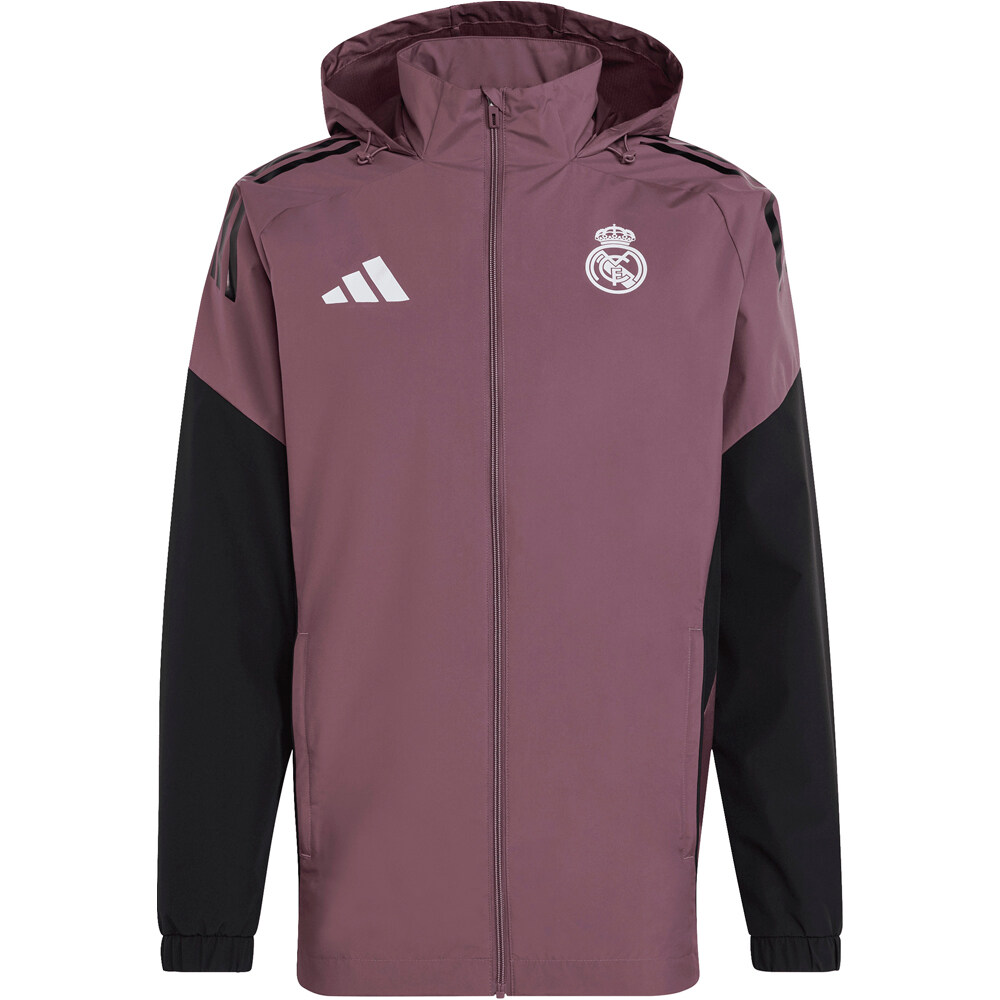 adidas sudadera entrenamiento fútbol REAL MADRID 25/26 MORADO 04