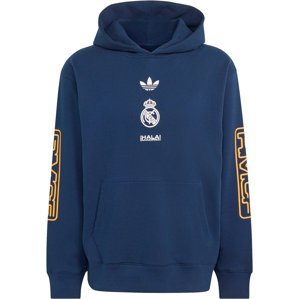 adidas sudadera entrenamiento fútbol REAL MADRID LFSTLR AZUL 04
