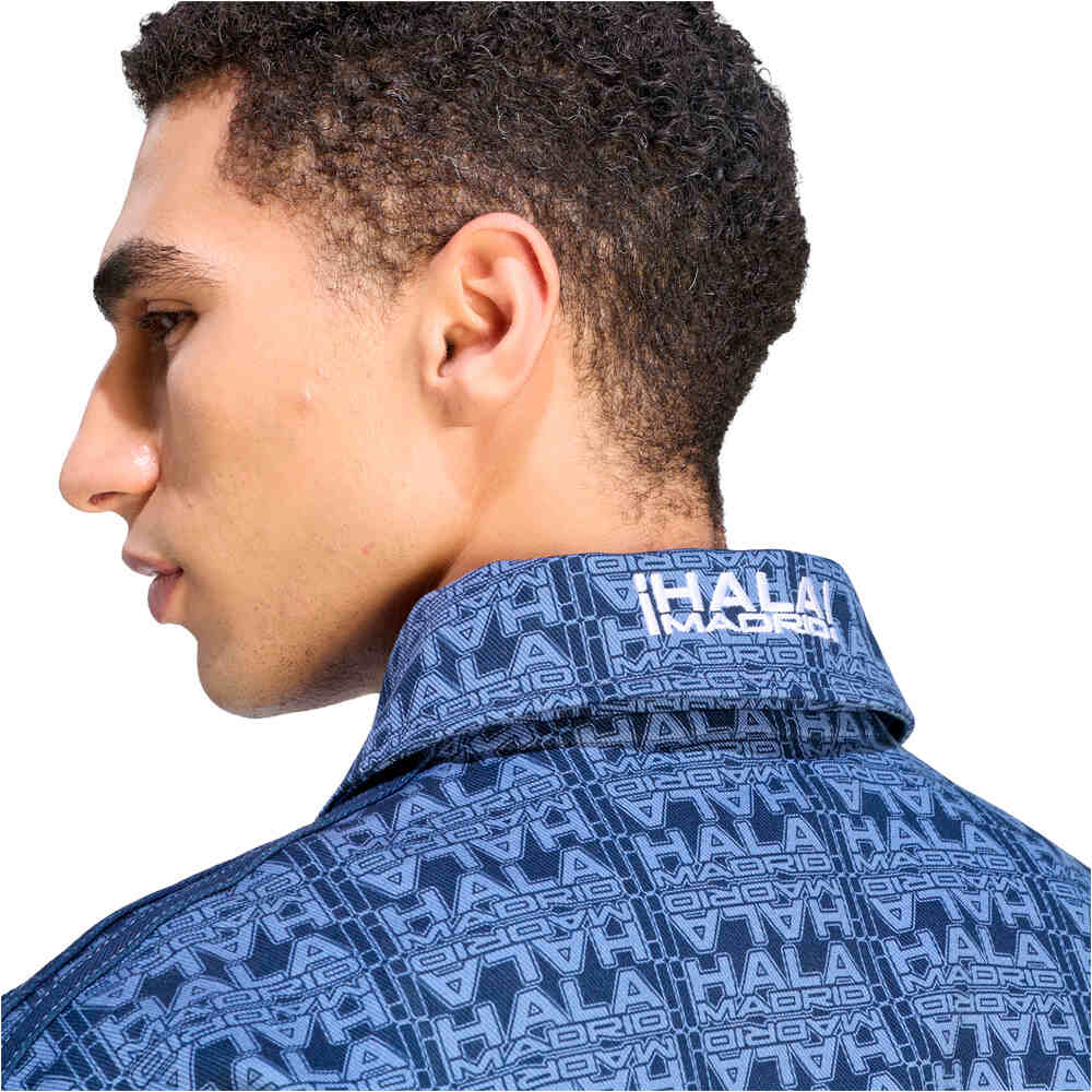 adidas sudadera entrenamiento fútbol REAL MADRID LFSTLR AZUL vista detalle