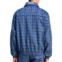 adidas sudadera entrenamiento fútbol REAL MADRID LFSTLR AZUL vista trasera