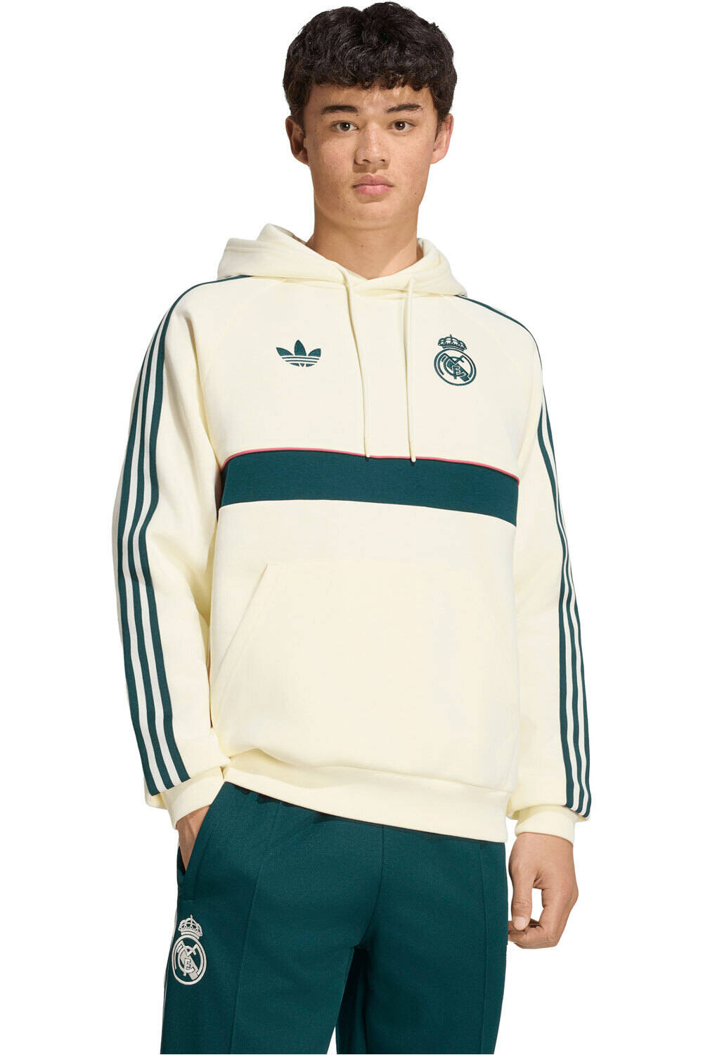 adidas sudadera entrenamiento fútbol R.MADRID 27 OG2 HD  vista frontal