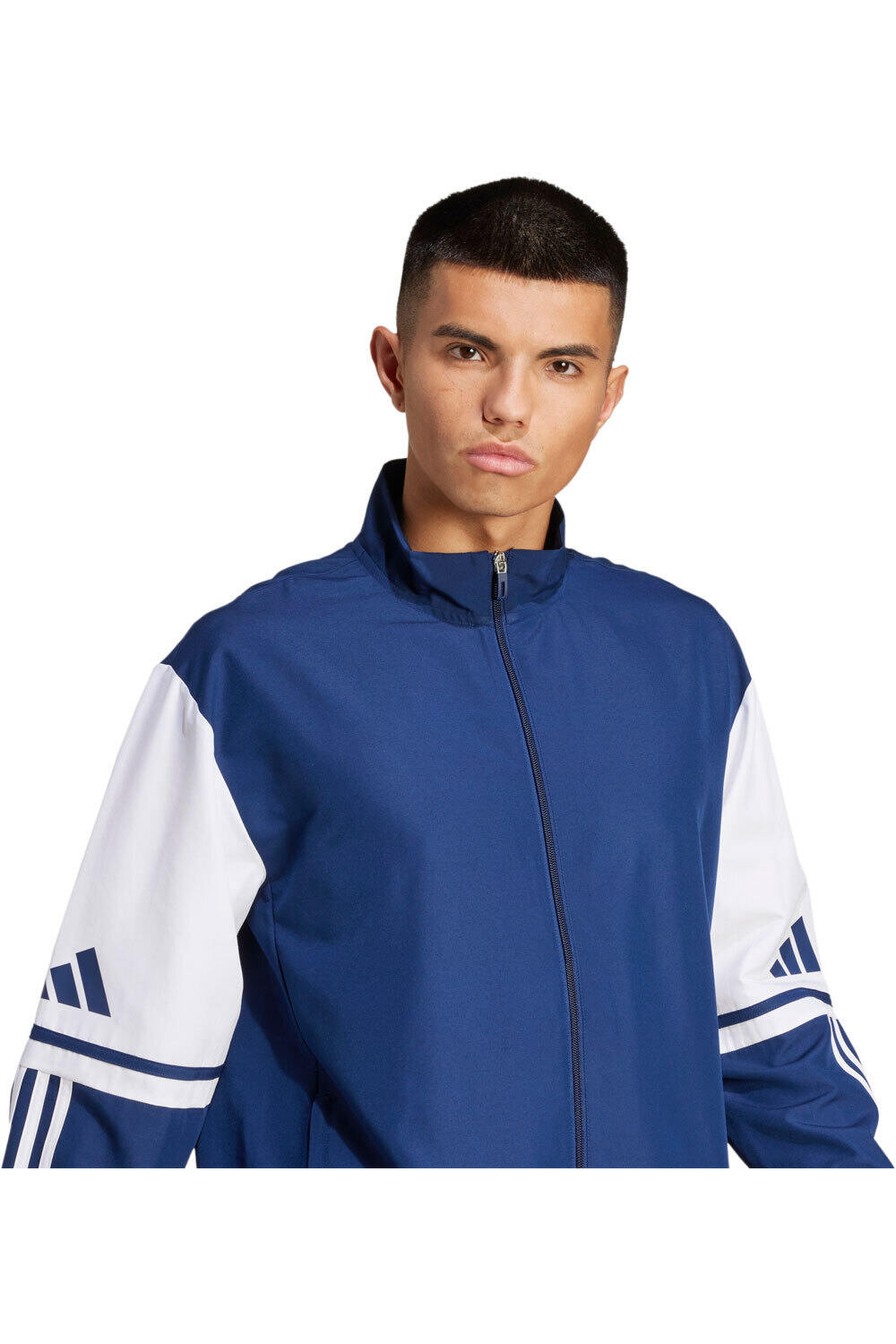 adidas sudadera entrenamiento fútbol SQUADRA25 PRESENTATION AZUL 03