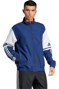 adidas sudadera entrenamiento fútbol SQUADRA25 PRESENTATION AZUL vista detalle