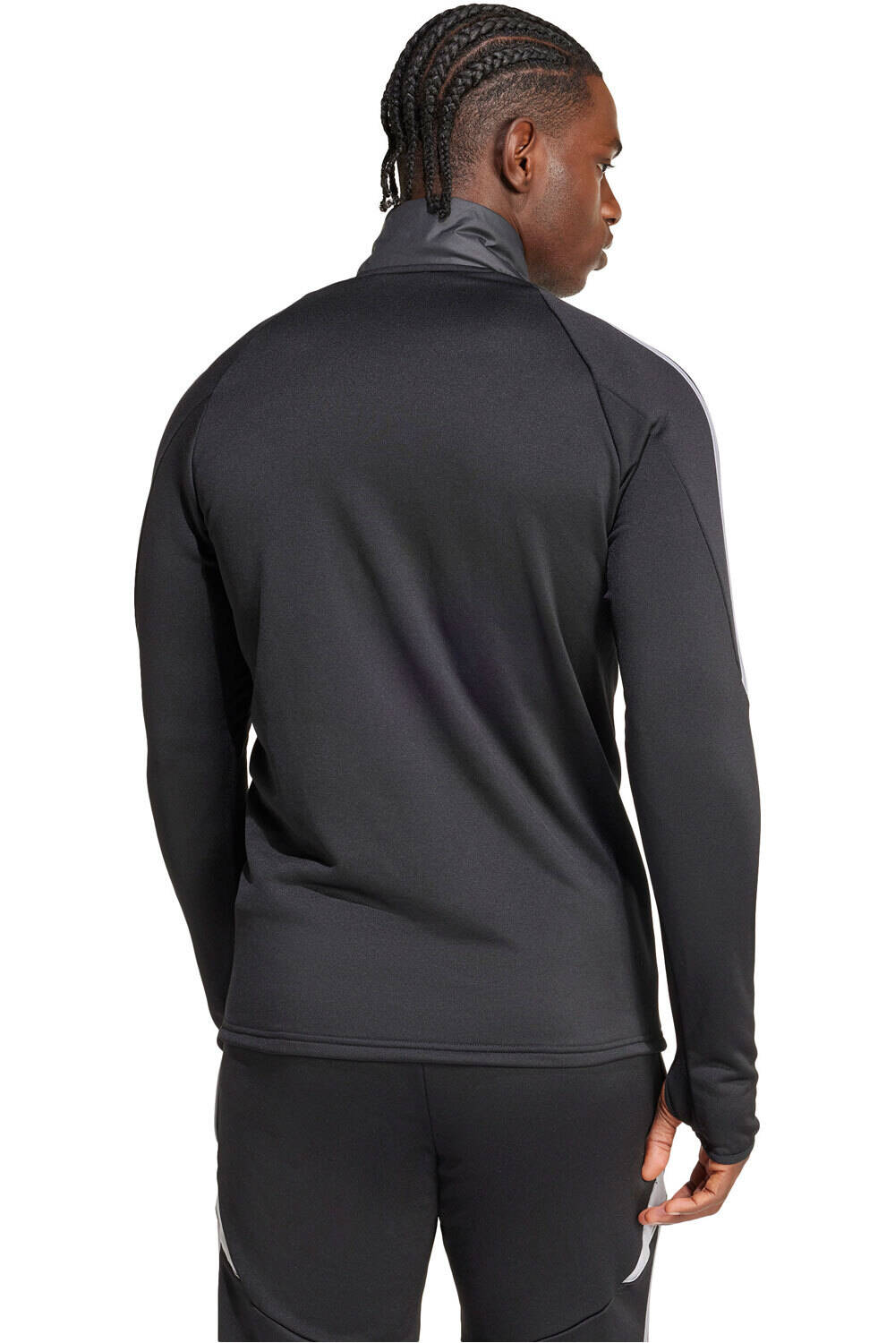 adidas sudadera entrenamiento fútbol TIRO24 WINTERIZED NEGRO vista trasera