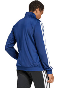 adidas sudadera hombre 3 STRIPES AZUL vista trasera