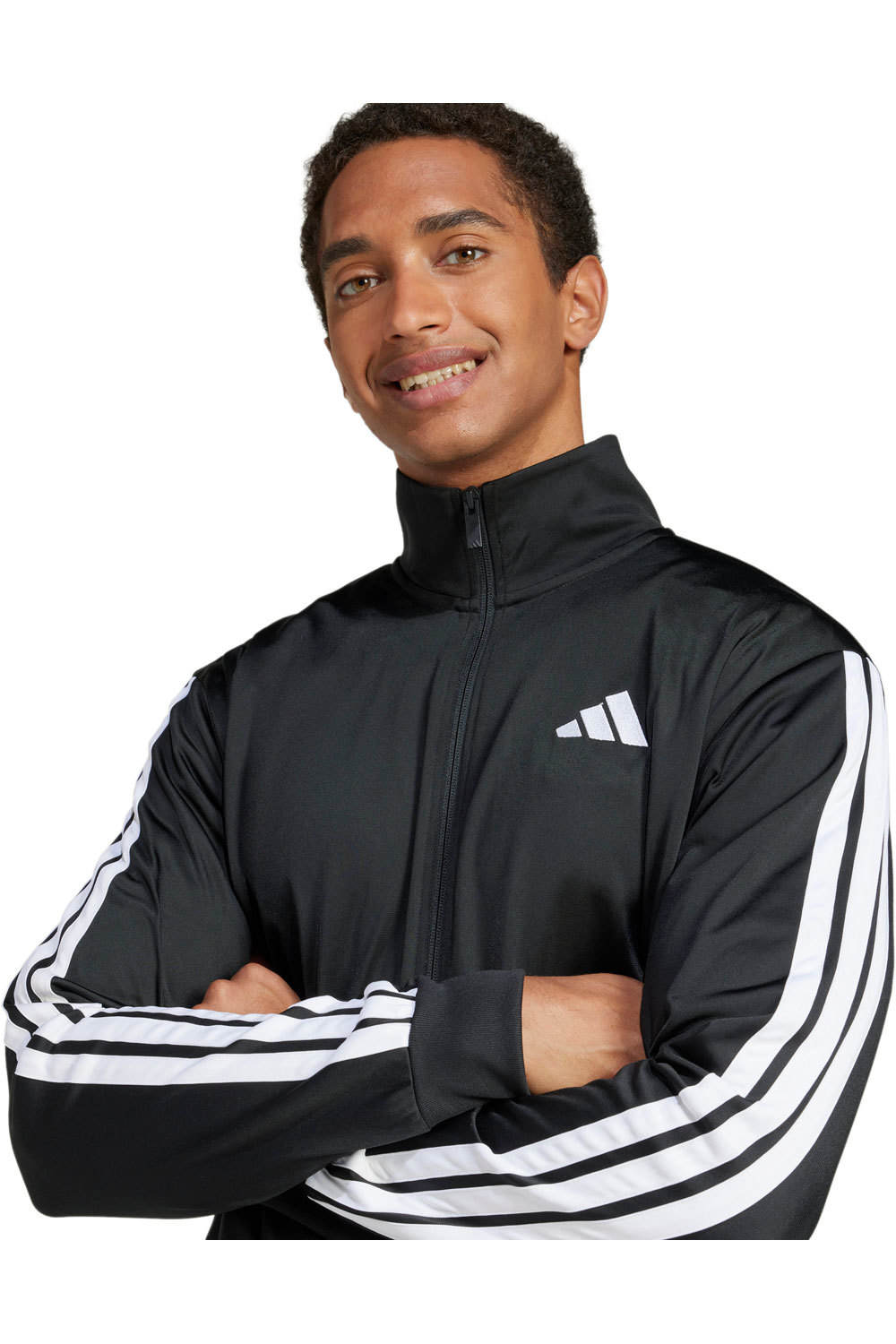 adidas sudadera hombre 3 STRIPES NEGRO 03