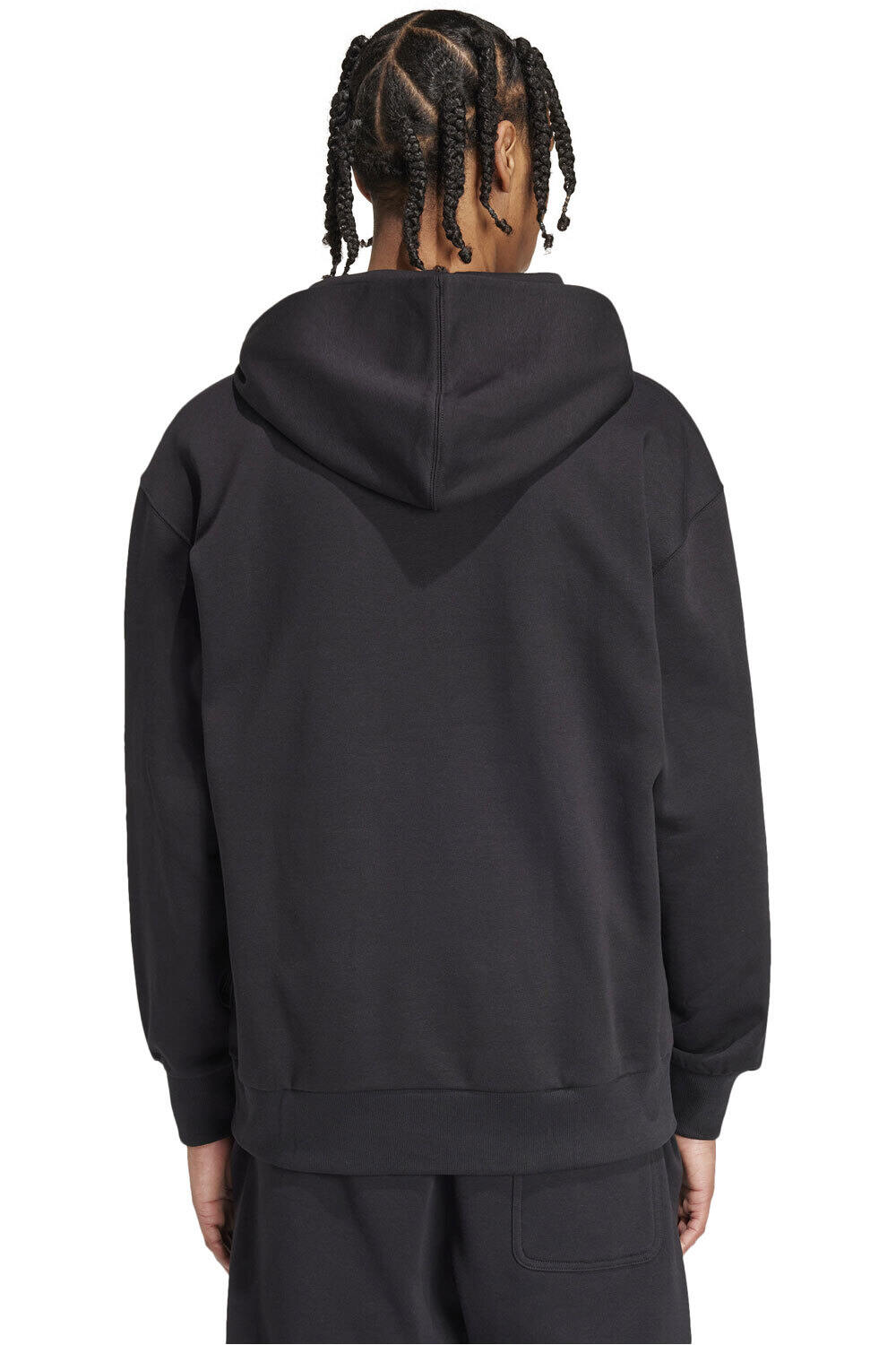 adidas sudadera hombre ALL SZN NEGRO vista trasera