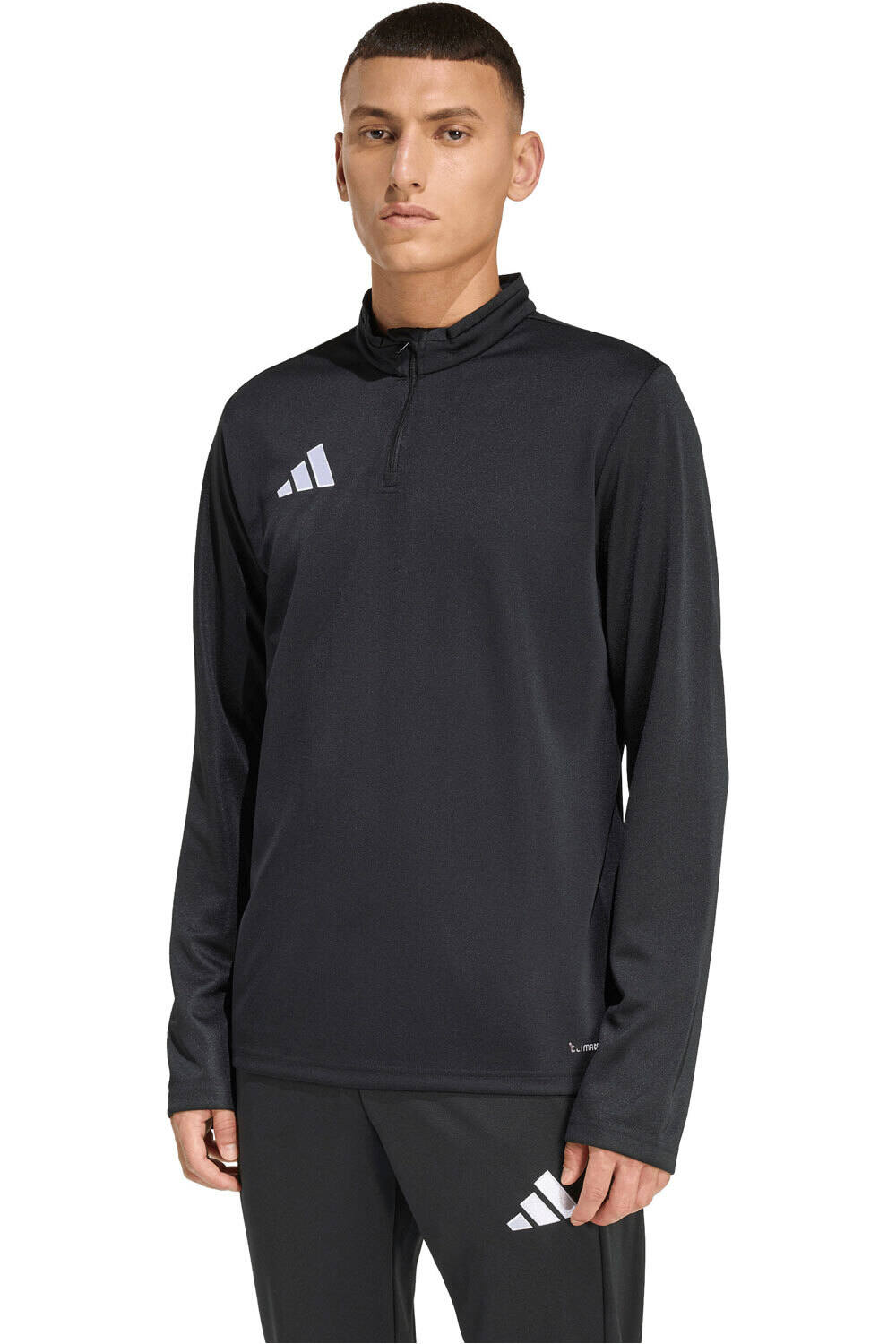 adidas sudadera hombre ENTRADA26 NEGRO vista frontal