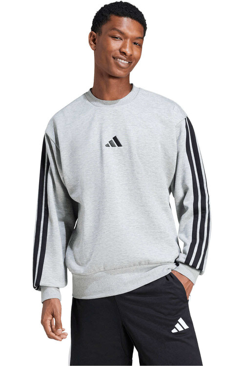 ADIDAS ESSENTIALS 3 STRIPES gris