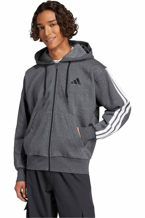 ADIDAS ESSENTIALS 3 STRIPES gris