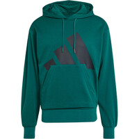 adidas sudadera hombre ESSENTIALS BIG LOGO VERDE 05