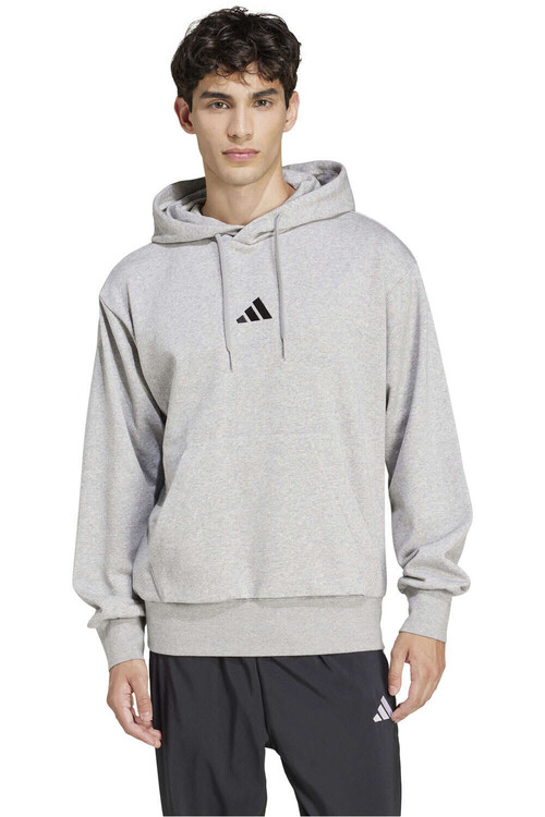 adidas sudadera hombre ESSENTIALS FEELCOZY GRIS