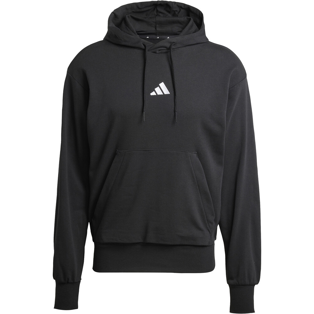 adidas sudadera hombre ESSENTIALS FEELCOZY NEGRO 04