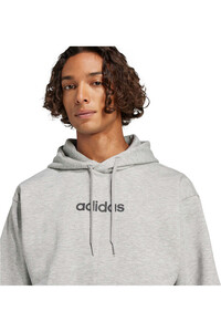 adidas sudadera hombre ESSENTIALS LINEAR GRIS 04