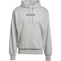 adidas sudadera hombre ESSENTIALS LINEAR GRIS 05