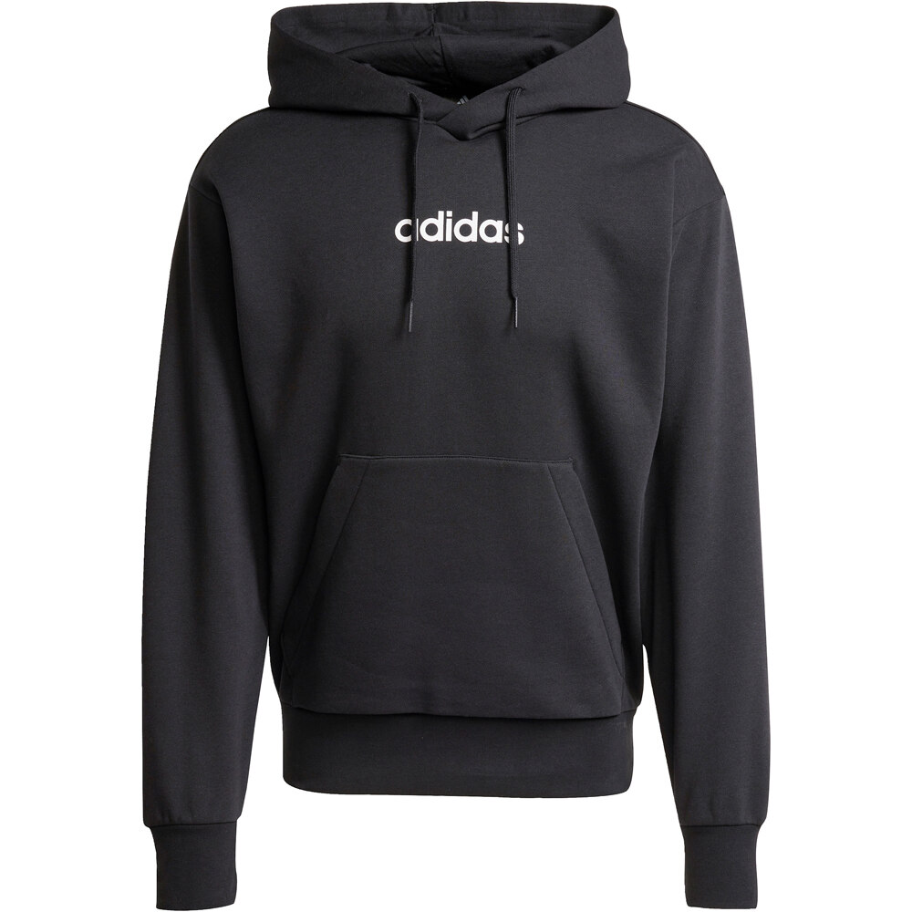 adidas sudadera hombre ESSENTIALS LINEAR NEGRO 05