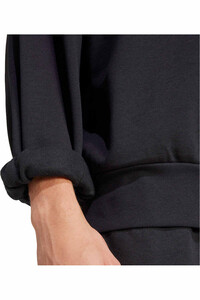 adidas sudadera hombre ESSENTIALS NEGRO vista detalle