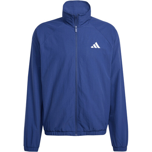 ADIDAS ESSENTIALS SMALL LOGO WINDBREAKER azul