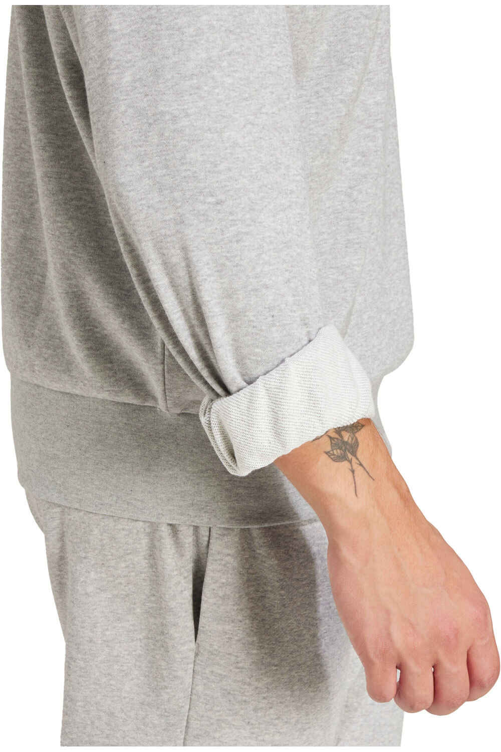 adidas sudadera hombre FEELCOZY GRIS 04
