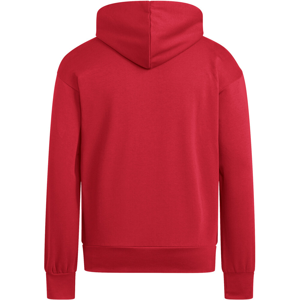 adidas sudadera hombre FEELCOZY HD ROJO 03