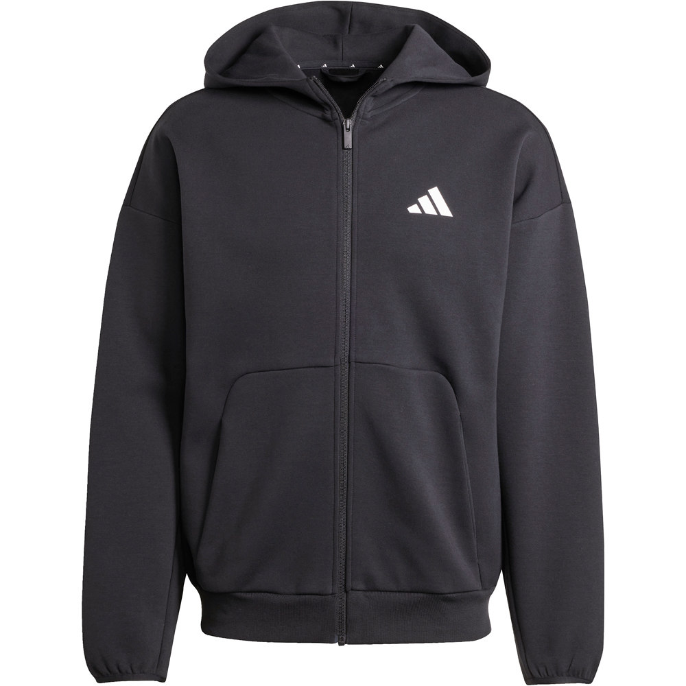 adidas sudadera hombre FUTURE ICONS SMALL LOGO NEGRO 04
