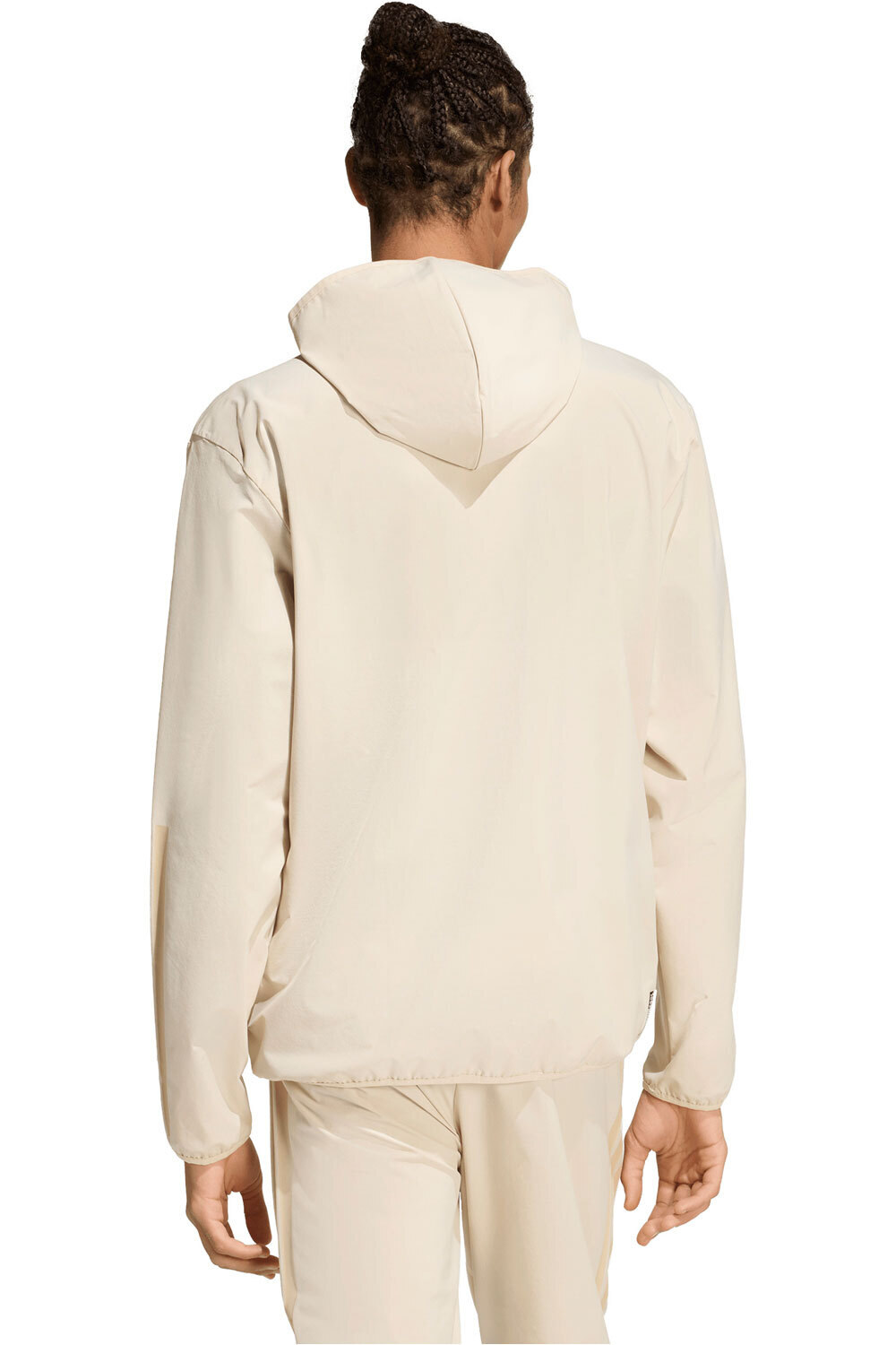 adidas sudadera hombre HOUSE OF TIRO MARRON vista trasera