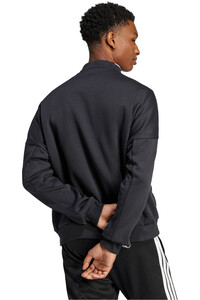 adidas sudadera hombre HOUSE OF TIRO NEGRO vista trasera