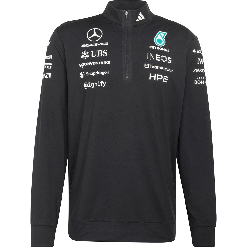adidas sudadera hombre MERCEDES-AMG PETRONAS F1 ENGINEERS NEGRO 05