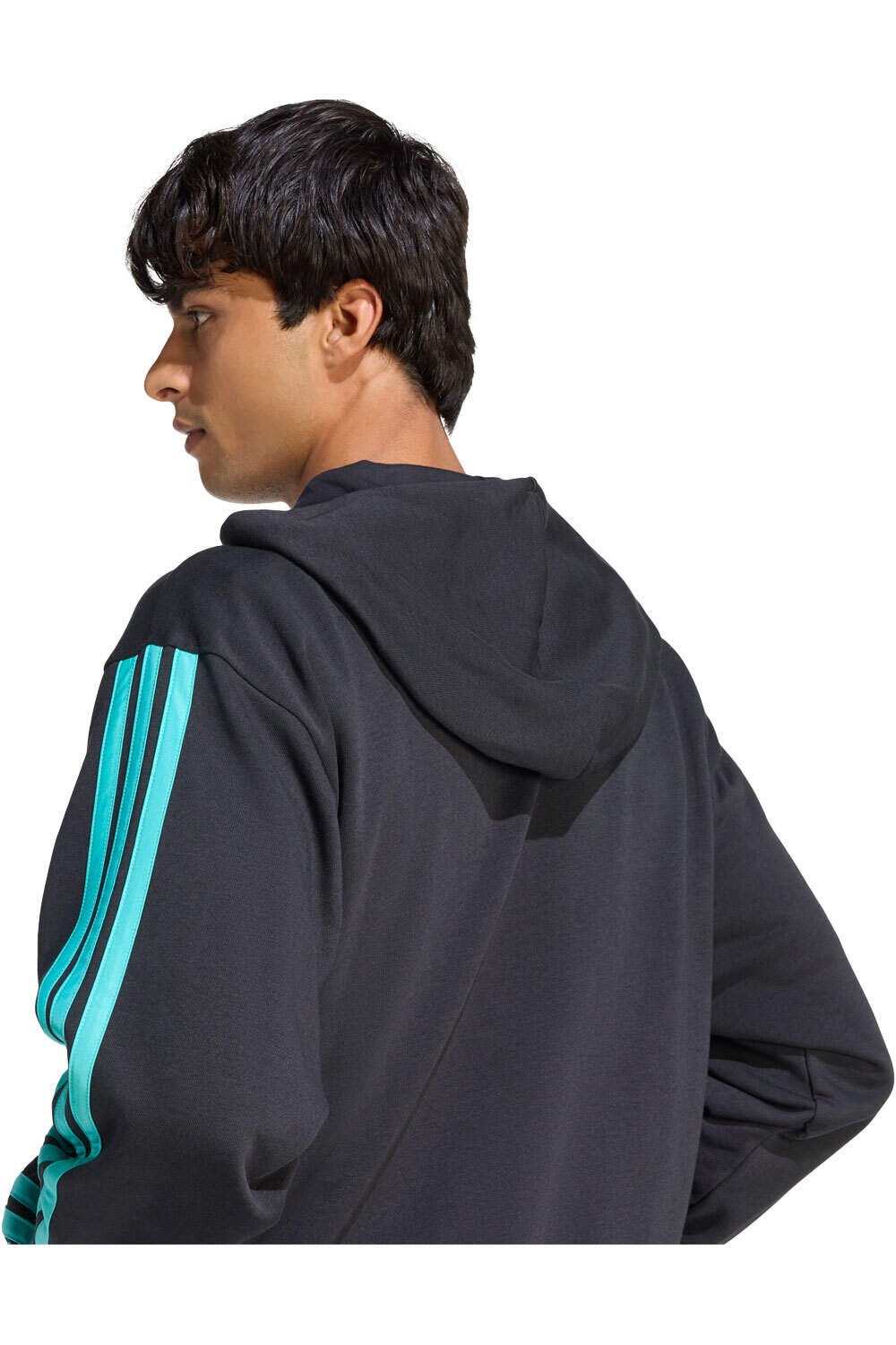 adidas sudadera hombre MERCEDES-AMG PETRONAS FORMULA 1 TEAM DNA NEGRO 03