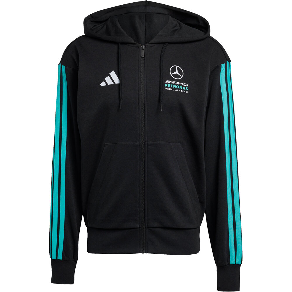 adidas sudadera hombre MERCEDES-AMG PETRONAS FORMULA 1 TEAM DNA NEGRO 04