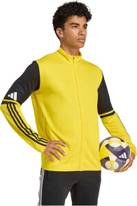 adidas sudadera hombre SQUADRA25 AMARILLO vista detalle