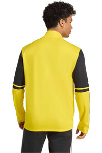adidas sudadera hombre SQUADRA25 AMARILLO vista trasera