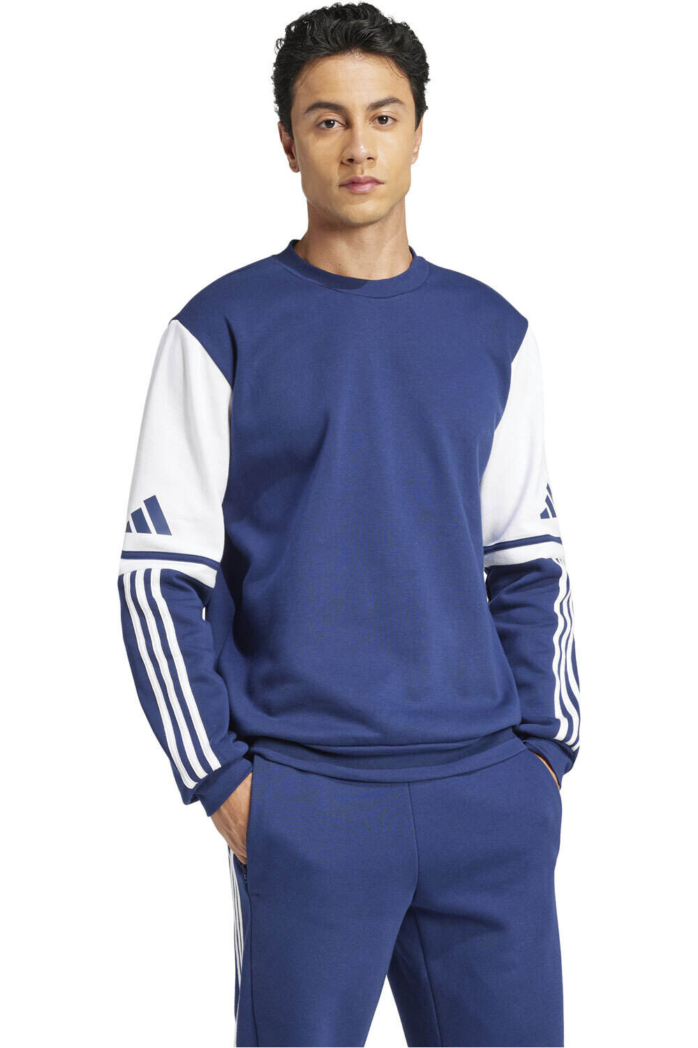 adidas sudadera hombre SQUADRA25 AZUL vista detalle