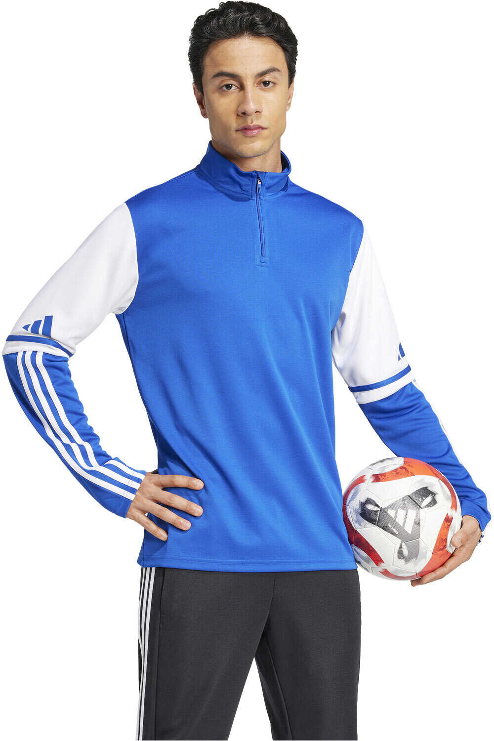 adidas sudadera hombre SQUADRA25 AZUL vista detalle