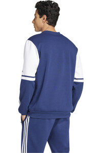 adidas sudadera hombre SQUADRA25 AZUL vista trasera