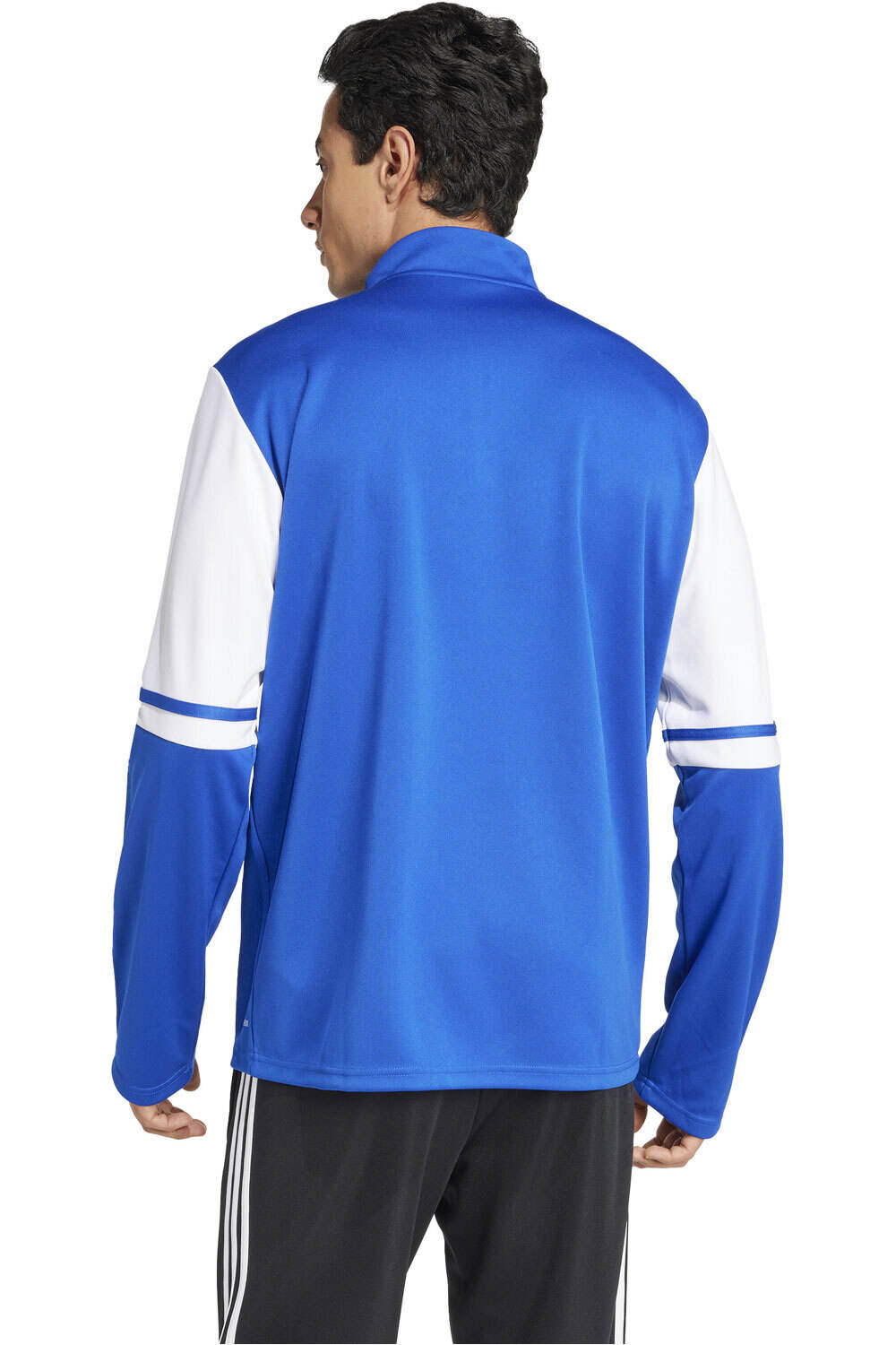 adidas sudadera hombre SQUADRA25 AZUL vista trasera