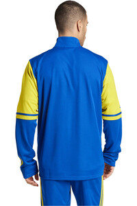 adidas sudadera hombre SQUADRA25 AZUL vista trasera